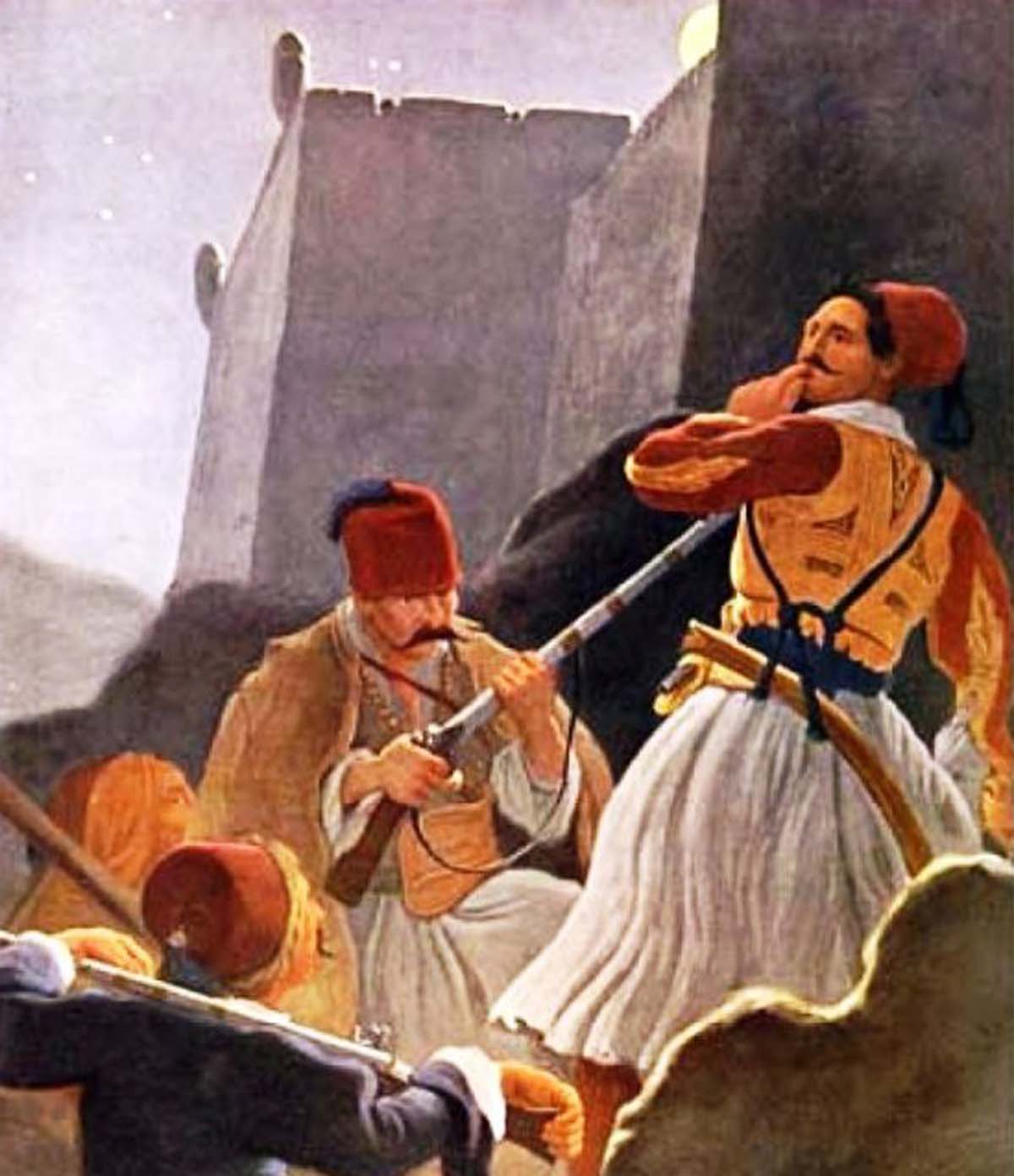 30 Νοεμβρίου 1822: Ο Δ. Μοσχονησιώτης σκαρφαλώνει με σκάλες και κυριεύει το Παλαμήδι