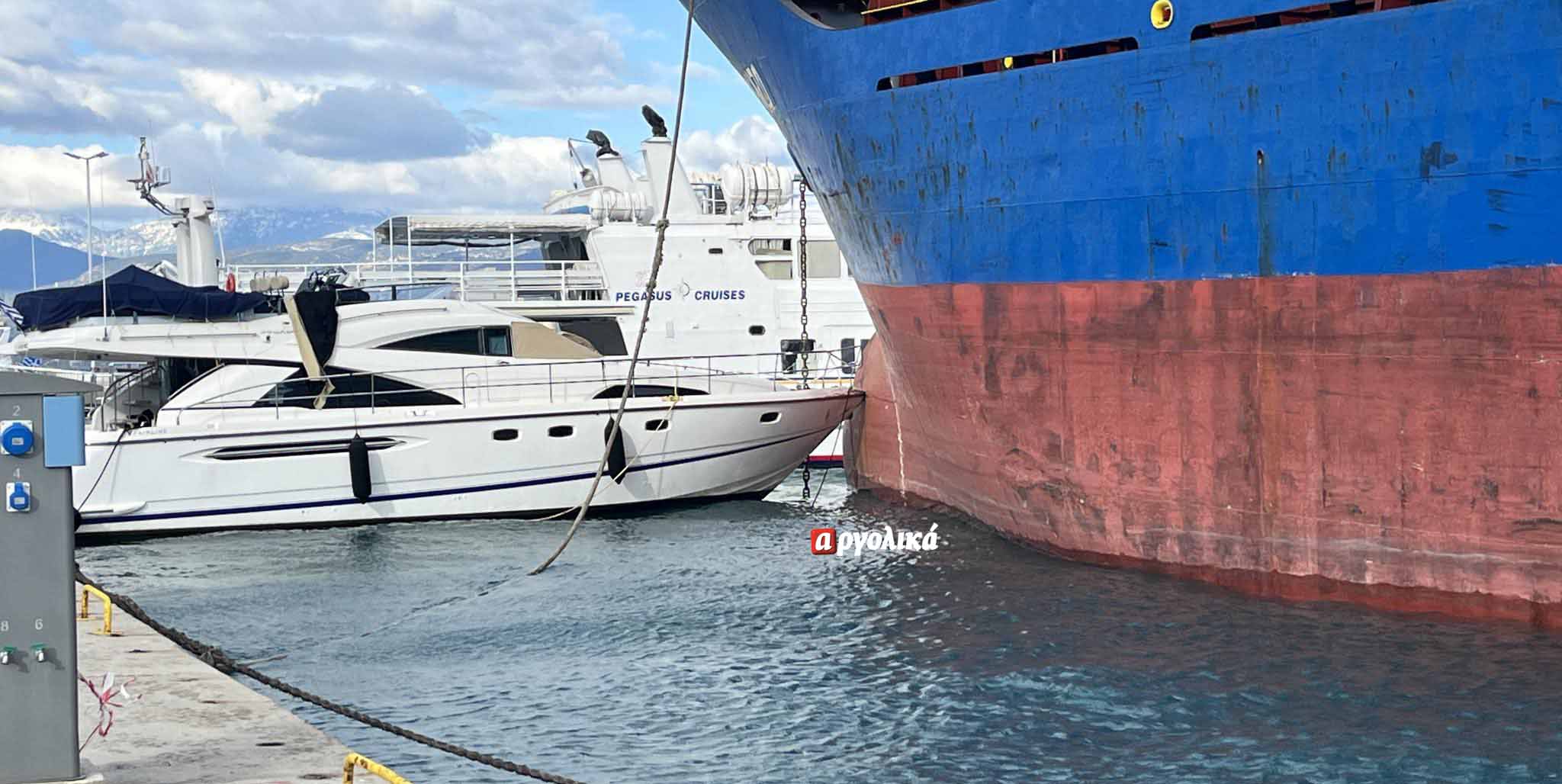 Λιμάνι Ναυπλίου: “Τρελό” φορτηγό